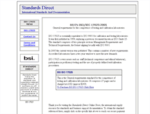 Tablet Screenshot of 17025.standardsdirect.org