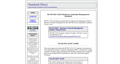 Desktop Screenshot of pas56.standardsdirect.org