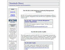 Tablet Screenshot of pas56.standardsdirect.org