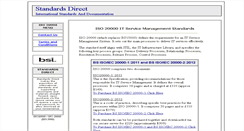Desktop Screenshot of 20000.standardsdirect.org