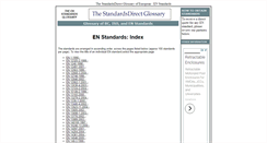 Desktop Screenshot of en-standards.standardsdirect.org