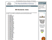 Tablet Screenshot of en-standards.standardsdirect.org